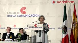 Conferencia de Elena Poniatowska en el Foro de la Nueva Comunicación