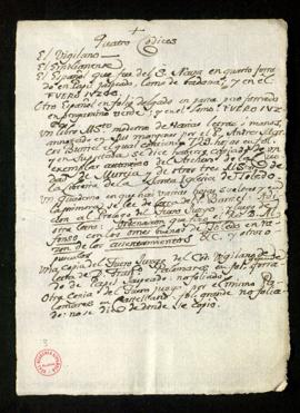 Listado de los códices del Fuero Juzgo y materiales relacionados, [propiedad de la Real Bibliotec...