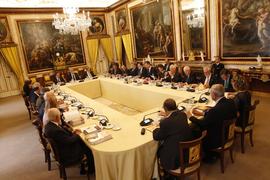 Vista general de la reunión del patronato del Instituto Cervantes