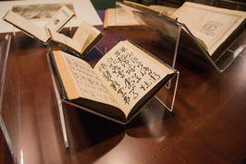 Libro de sinogramas chinos de la Biblioteca de la Real Academia Española
