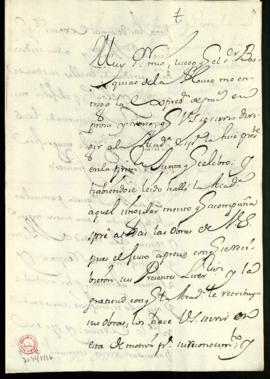 Minuta de la carta [de Francisco Antonio de Angulo] a Titon du Tillet de agradecimiento por los r...