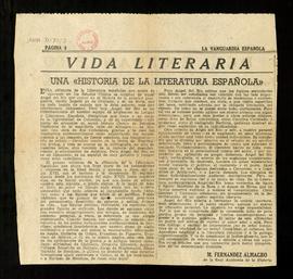 Una historia de la literatura española