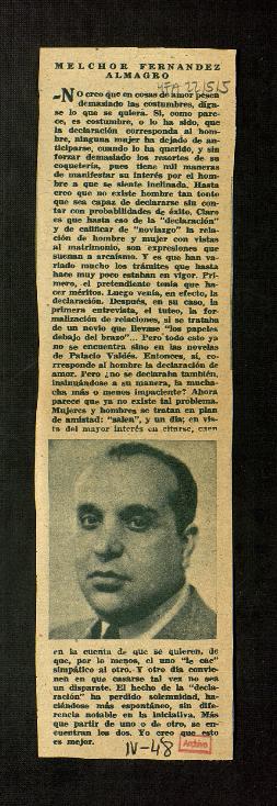 Melchor Fernández Almagro