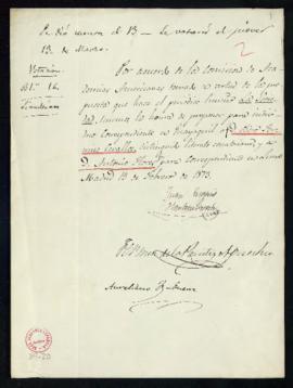 Propuesta de Pedro Fermín Cevallos como académico correspondiente en Guayaquil y de Antonio Flore...