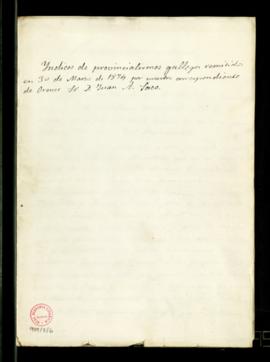 Índices de provincialismos gallegos remitidos en 30 de marzo de 1874 por nuestro correspondiente ...