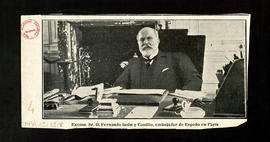 Fernando León y Castillo, embajador de España en París