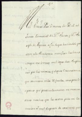 Carta del marqués de Villena [Juan López Pacheco] a Francisco de Angulo con la que remite el memo...