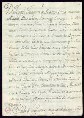 Libramiento general correspondiente a julio de 1782