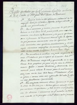 Reglas aprobadas por la Real Academia en la junta del 13 de octubre de 1818 para la sexta edición...