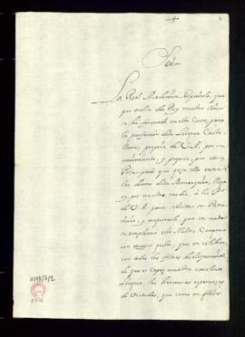 Copia de la oración gratulatoria [del marqués de Villena] al príncipe de Asturias por la aprobaci...