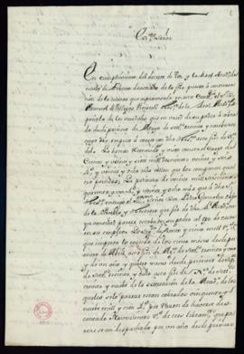 Informe de las cuentas de 1739