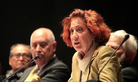 Carmen Iglesias interviene en el pleno extraordinario de la Real Academia Española en homenaje a ...