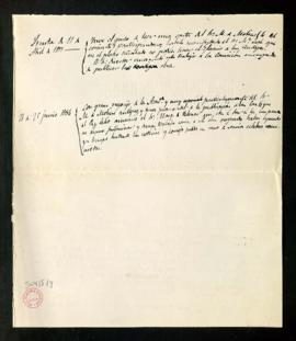 Notas [de Manuel Tamayo y Baus] de los acuerdos tomados en las juntas de 11 de abril de 1877 y 25...