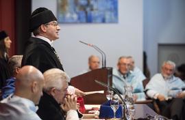 Discurso de Francisco Ruiz Muñoz, rector de la Universidad de Huelva, durante la ceremonia de inv...