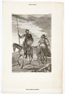 Sale de segunda vez Don Quijote y lleva por escudero a Sancho Panza