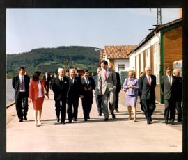 Visita del Príncipe de Asturias a la Fundación José Cardín