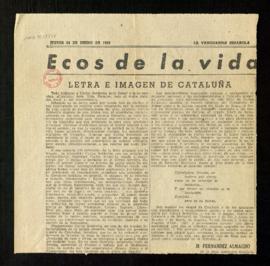Literatura e imagen de Cataluña