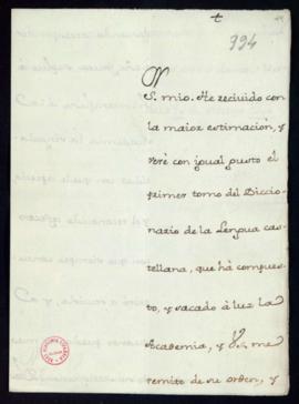 Carta del arzobispo de Toledo a Vincencio Squarzafigo de agradecimiento por el envío del primer t...