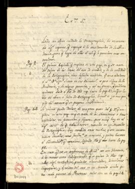 Reparos de Fernando de Magallón al tratado de la Ortografía que compuso la Real Academia Española