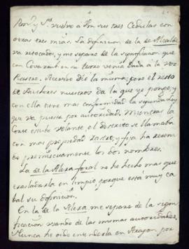 Carta de José Carrasco a Francisco Antonio de Angulo con la que remite seis cédulas y en la que i...