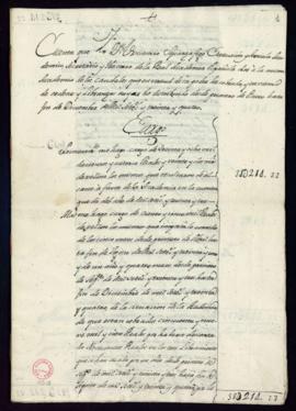 Cuentas del tesorero de 1734