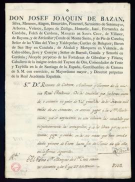 Libramiento general correspondiente a julio de 1801