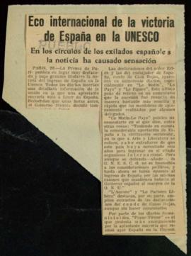 Recorte de prensa del diario Pueblo con el título Ha fallecido Benedetto Croce
