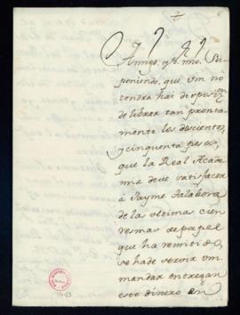 Carta de Luis Ortiz de Velasco a Lope Hurtado de Mendoza en la que le pide que mande entregar 250...