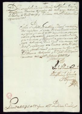 Libramiento de 1137 reales de vellón a favor de Juan Curiel