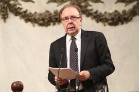 Pedro Álvarez de Miranda dicta la conferencia Ramón Menéndez Pidal y la Real Academia Española en...