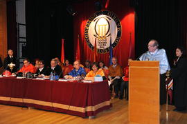 José Manuel Blecua en su discurso como doctor honoris causa de la Universidad Carlos III