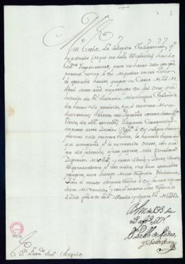 Carta de Pablo de Pedro Sebastián a Francisco Antonio de Angulo en la que se disculpa por el retr...