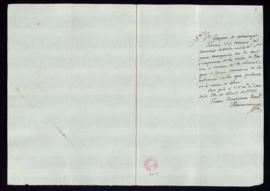 Carta de Juan Crisóstomo Ramírez Alamanzón a Gaspar de Montoya con la indicación de remitir 8000 ...