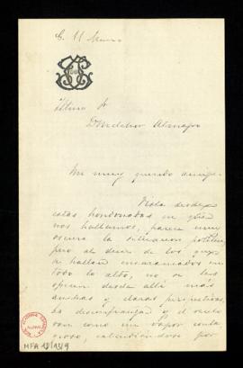 Carta de José de Carvajal a Melchor Almagro en la que reflexiona sobre la institución de la Repúb...