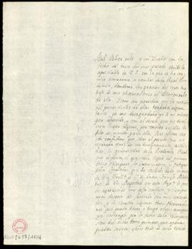 Carta de Fernando de Morillas Cáceres al secretario, Manuel de Lardizábal y Uribe, en la que agra...