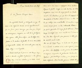 Carta de Antonio Alcalá Venceslada a Francisco Rodríguez Marín en la que le agradece el prólogo y...