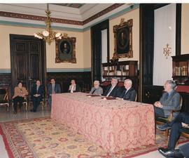 Firma de un convenio con la Comunidad Autónoma de Madrid
