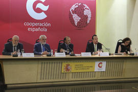 Intervención de Javier Sánchez Checa, jefe de Cancillería de la Embajada del Perú en España, en e...