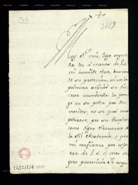 Carta de Antonio Merano a Lope Hurtado de Mendoza con la que le remite una obra [poética] dedicad...