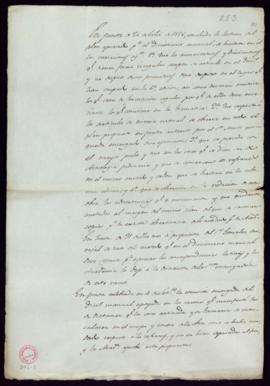 Resumen de los acuerdos tomados en las juntas de 24 de julio y 4 de septiembre de 1828 sobre el D...