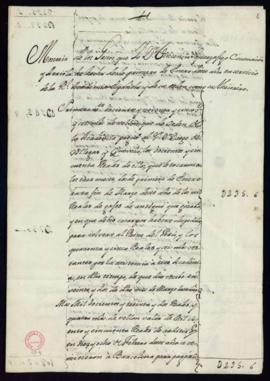 Memoria de gastos de la Academia desde el 1.º de enero de 1735 hasta fin de junio de dicho año