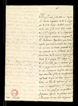Carta de Cándido Beltrán de Caicedo a Pedro de Silva en la que expone las mejoras que considera n...