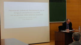 Encuentro sobre el Diccionario en la Universidad Autónoma de Barcelona