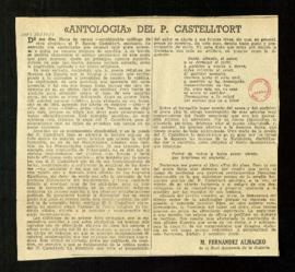 Antología del P. Castelltort