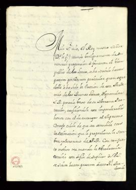 Carta de Diego Alejandro de Gálvez, secretario de la Real Academia de Buenas Letras, a Francisco ...