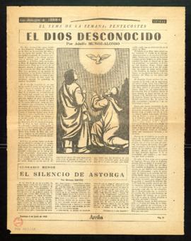 Ganivet y José Antonio, por Demetrio Castro Villacañas