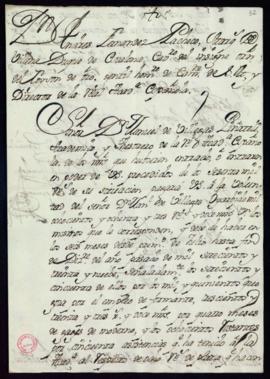 Libramiento de 1883 reales de vellón a favor de Manuel de Villegas Oyarvide