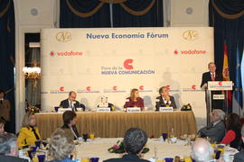 Conferencia de José Manuel Blecua en el Foro de la Nueva Comunicación