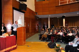 José Manuel Blecua en su discurso como doctor honoris causa de la Universidad Carlos III