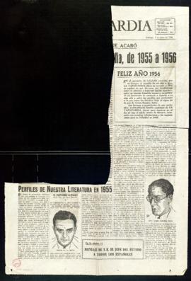 Perfiles de nuestra literatura en 1955